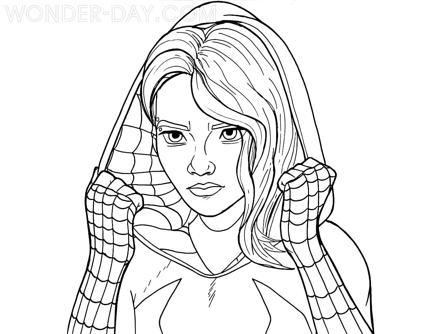 10 Spider-Man Across the Spider-Verse Coloring Pages to Unleash Your Inner Web-Slinger