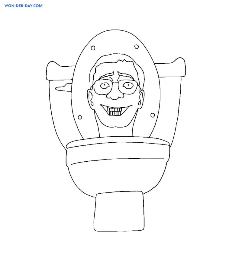 Desenhos De Skibidi Toilet Para Colorir P Ginas Para Colorir