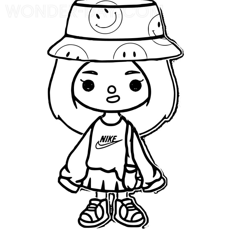 Ausmalbilder Toca Boca - Malvorlagen Kostenlose drucken