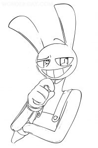 Ausmalbilder The Amazing Digital Circus | WONDER DAY — Ausmalbilder für