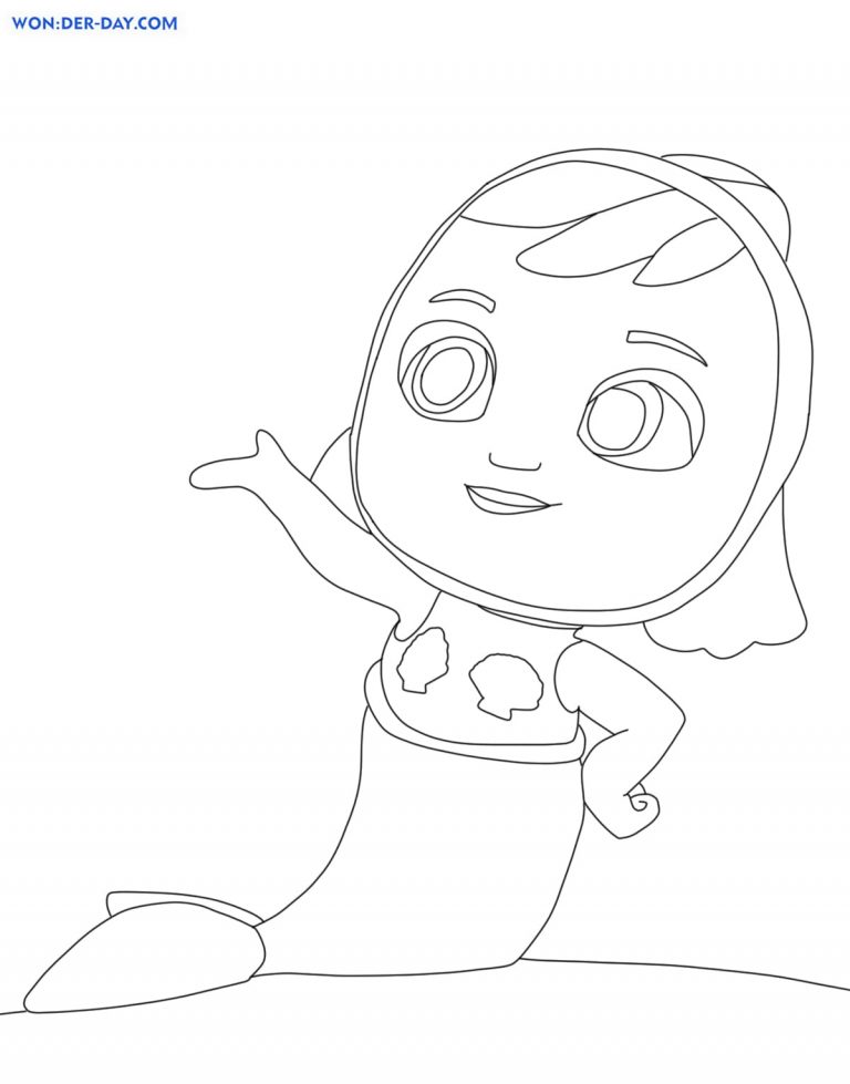 Cry Babies Coloring Pages | WONDER DAY — Coloring pages for children ...