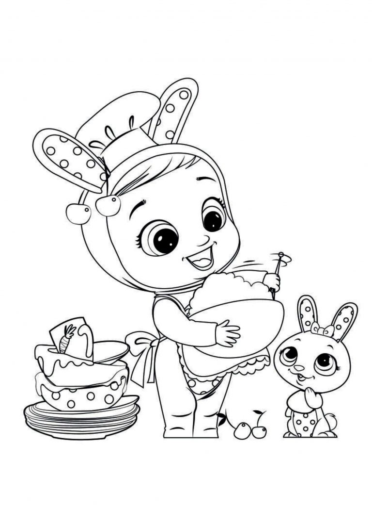 Cry Babies Coloring Pages | WONDER DAY — Coloring pages for children ...