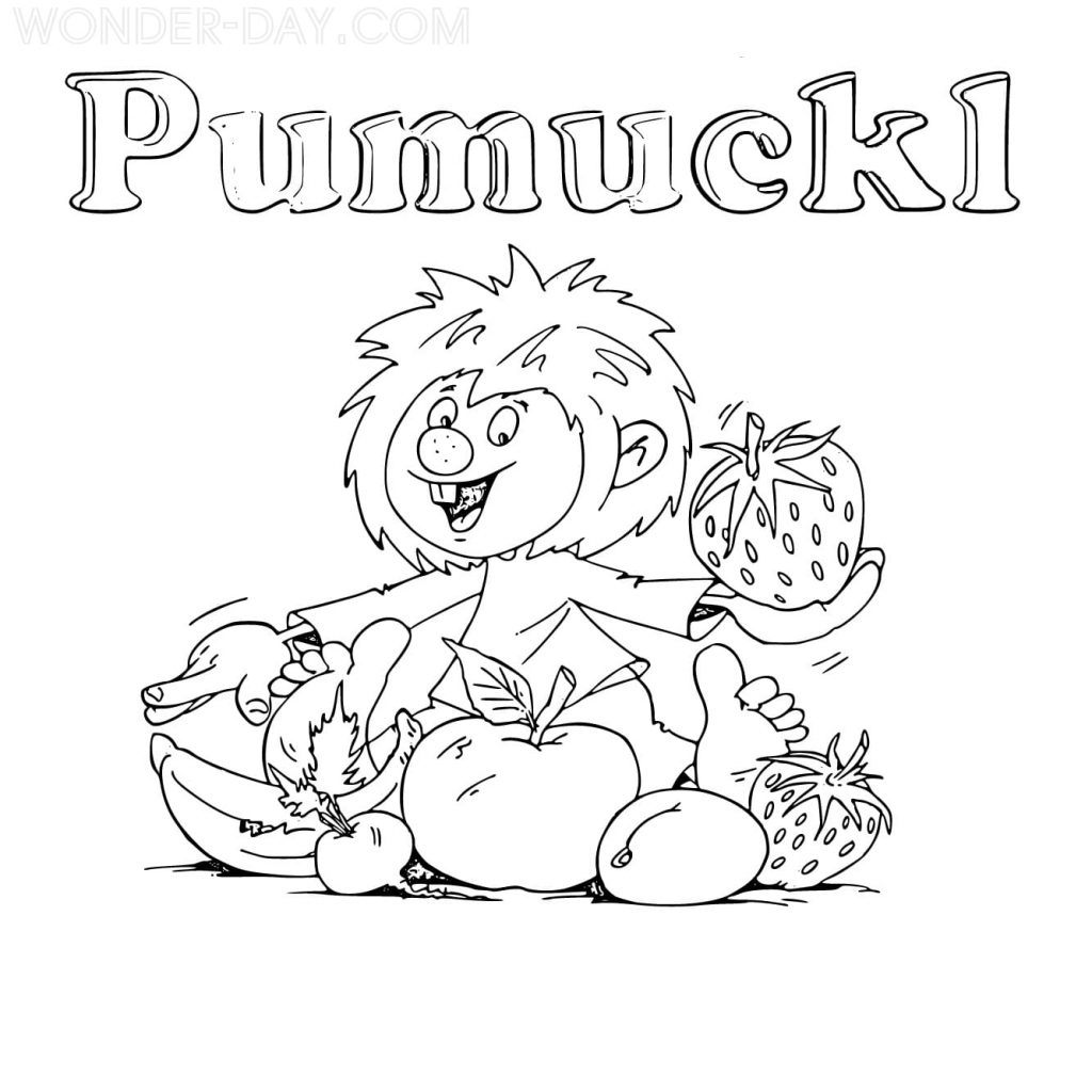 Pumuckl und Beeren