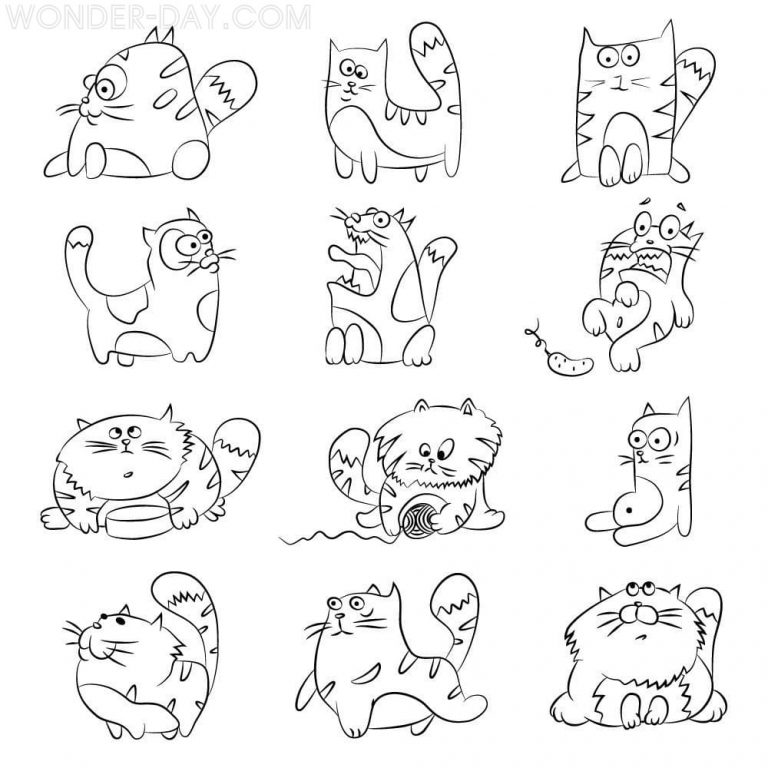 Stickers Coloring Pages 