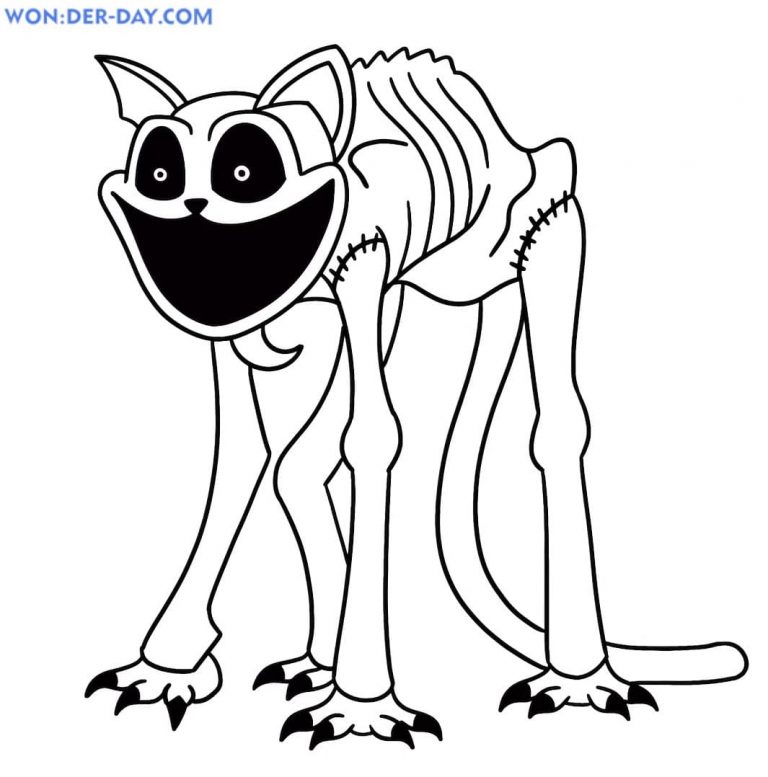 Smiling Critters Coloring Pages | WONDER DAY