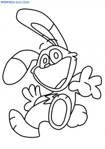 Smiling Critters Coloring Pages | WONDER DAY