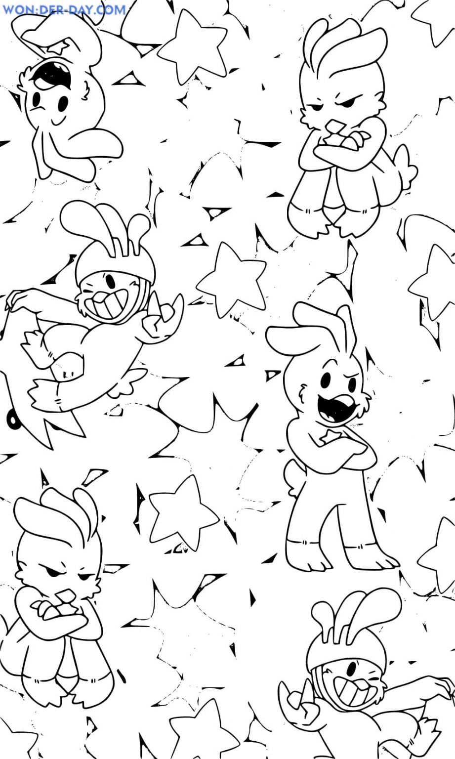 Smiling Critters Coloring Pages Wonder Day Smiling Critters Coloring Pages Wonder Day