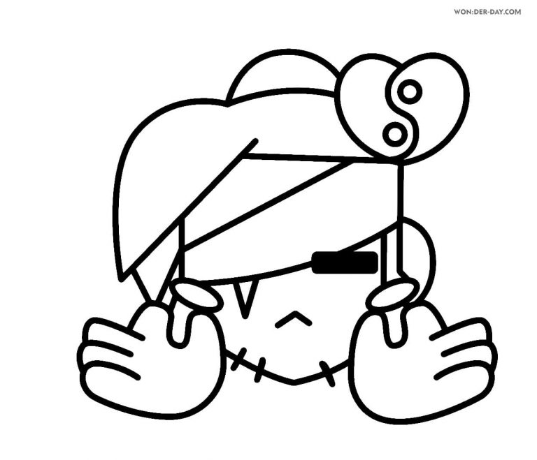 Coloriages Kenji Brawl Stars WONDER DAY