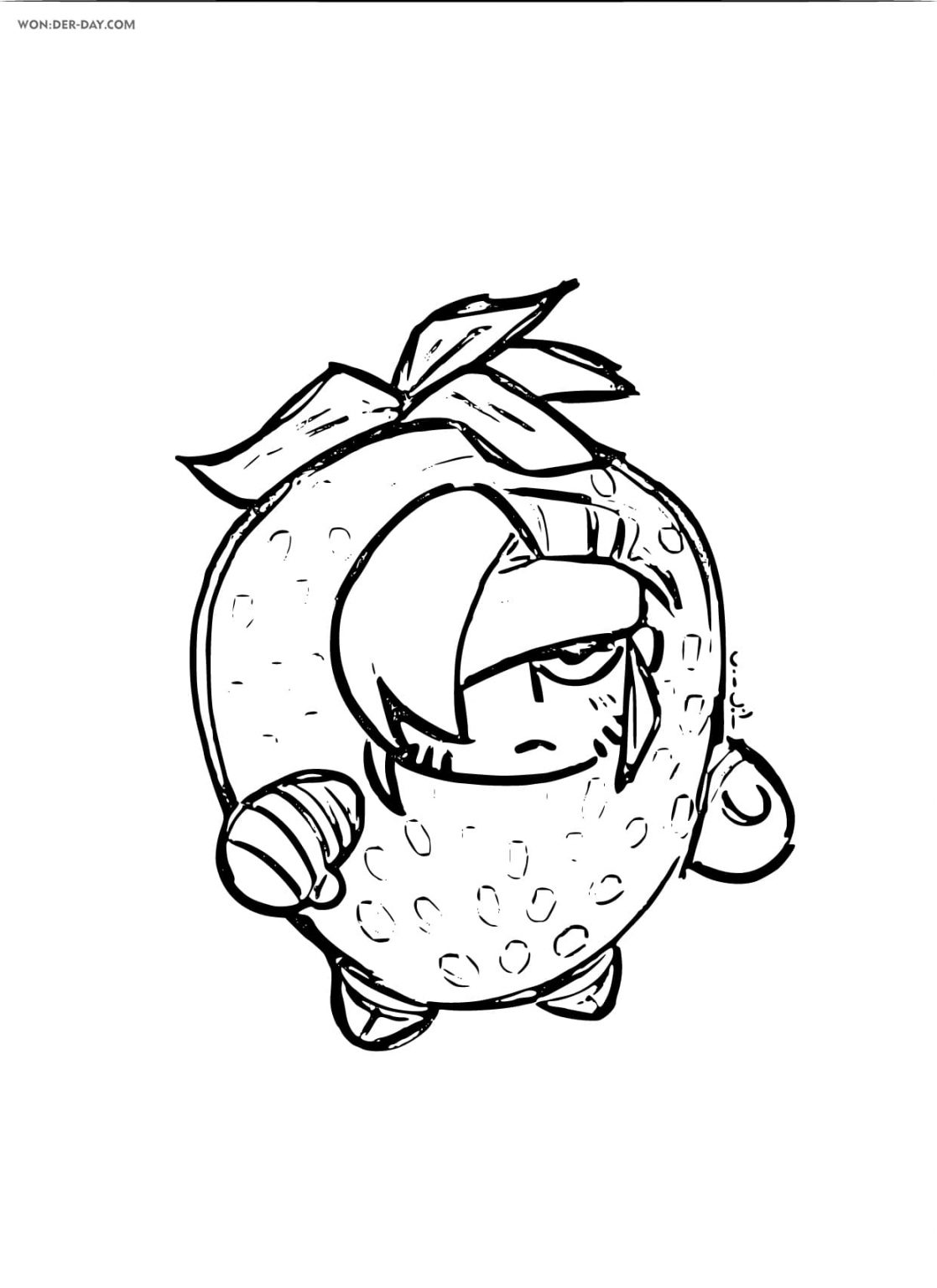 Kenji brawl stars coloring pages wonder day