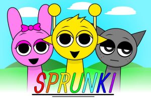 Desenhos de Sprunki para colorir