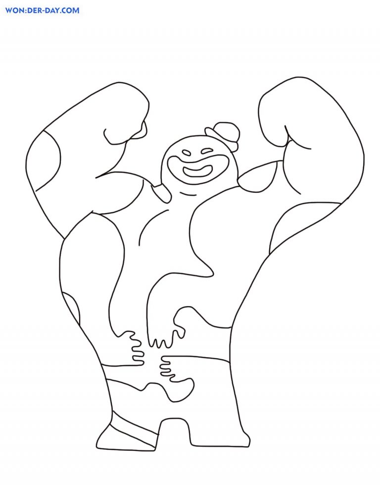 Doey the Doughman Coloring Pages | WONDER DAY