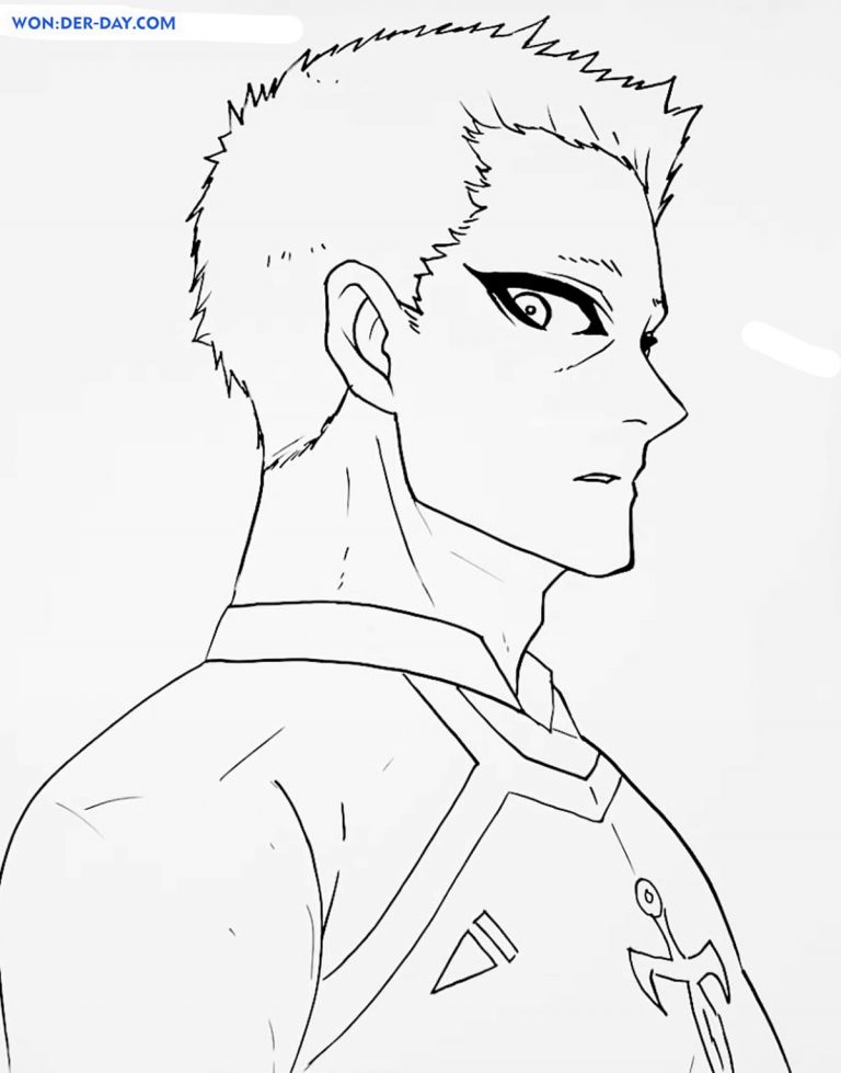 Blue Lock Coloring Pages WONDER - Wonder Day Blue Lock Coloring Pages 29 768x979 