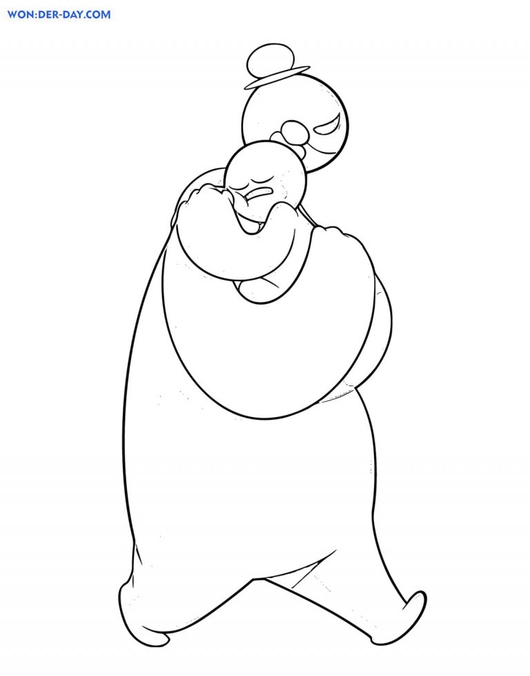 Doey the Doughman Coloring Pages | WONDER DAY