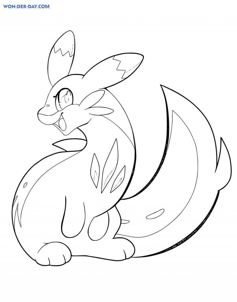 Palworld coloring pages WONDER DAY — Coloring pages for children