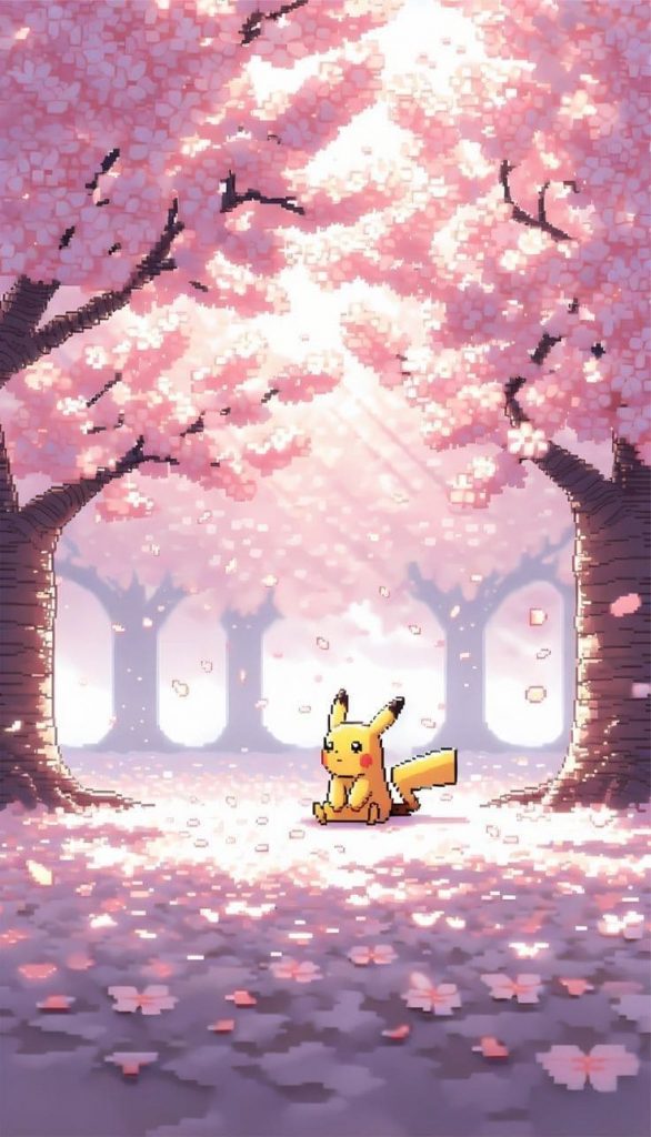 Pikachu and Sakura