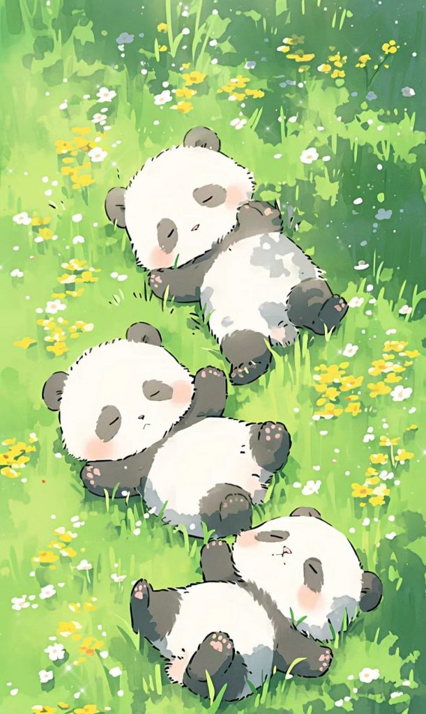 Sleeping Pandas