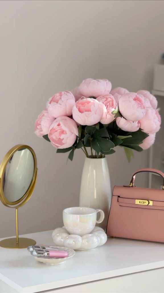 Peonies in a vase