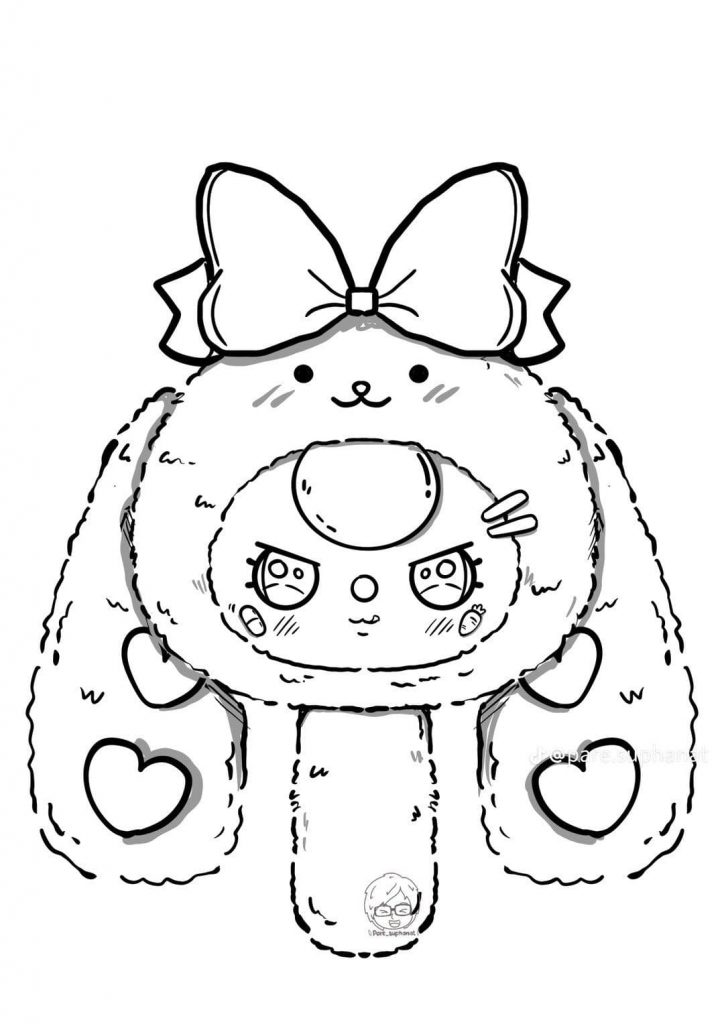 Baby Three Bunny Ice cream
