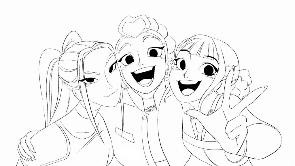 Mira, Rumi, Zoey